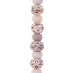 Best Sale 🔔 Cheapest 🧨 Bead Gallery® Lavender Swirl Lampwork Glass Beads ✔️ 🔔