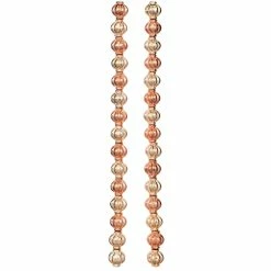 Flash Sale 🧨 Top 10 🤩 Bead Gallery® Gold & Rose Gold Shiny Metal Carved Lantern Beads, 8mm 😉 🎁 -Bead Gallery Shop 10472569 30