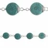 Budget ✔️ Best Sale 🎉 12 Pack: Bead Gallery® Aqua Dyed Howlite Lentil Beads, 20mm ⭐ 👍 -Bead Gallery Shop 10472606