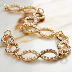 Cheapest 😍 Promo 🌟 Bead Gallery® Gold Rhinestone & Metal Infinity Beads, 32mm ❤️ 🔥 -Bead Gallery Shop 10473064 20