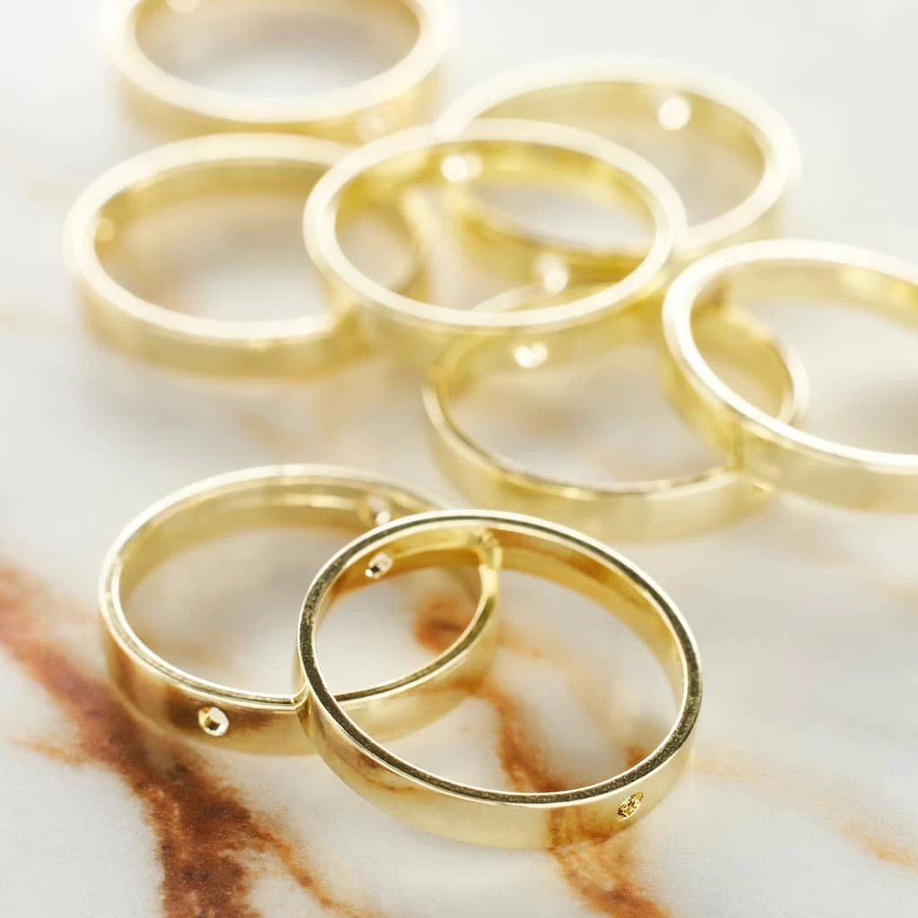 Buy ๐ Top 10 ๐ Bead Gallery® Gold Large Metal Loop Beads, 22mm โ ๐คฉ 4 Buy ๐ Top 10 ๐ Bead Gallery® Gold Large Metal Loop Beads, 22mm โ ๐คฉ - Image 2