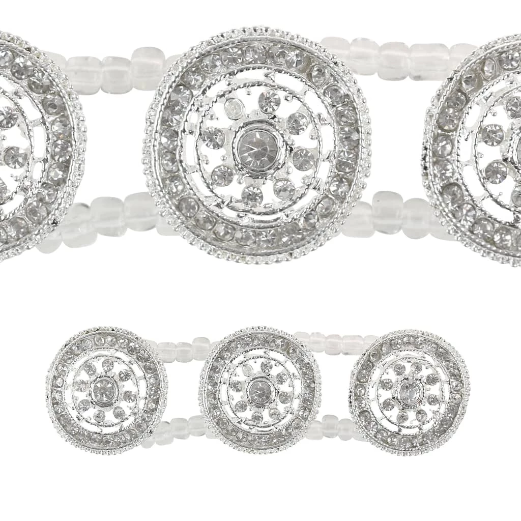 Best deal 😉 Hot Sale 🥰 12 Pack: Bead Gallery® Crystal Glass & Metal Round Slider Beads, 25mm 😉 🥰 3 Best deal 😉 Hot Sale 🥰 12 Pack: Bead Gallery® Crystal Glass & Metal Round Slider Beads, 25mm 😉 🥰