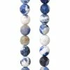 Best deal 🎉 Budget ❤️ Bead Gallery® Blue Sodalite Faceted Round Beads, 8mm 🤩 🌟 -Bead Gallery Shop 10507426 31