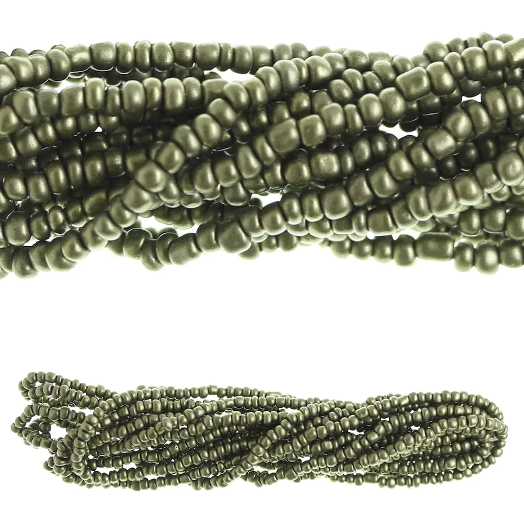 Brand new ๐งจ Outlet ๐ 12 Pack: Bead Gallery® Green Glass Seed Beads, 6/0 ๐ฅฐ ๐คฉ 3 Brand new ๐งจ Outlet ๐ 12 Pack: Bead Gallery® Green Glass Seed Beads, 6/0 ๐ฅฐ ๐คฉ