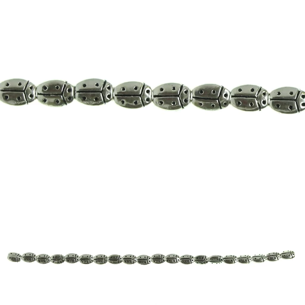 Best deal ๐คฉ Hot Sale ๐ฅ Bead Gallery® Silver-Plated Metal Ladybug Beads, 8mm ๐ ๐ 3 Best deal ๐คฉ Hot Sale ๐ฅ Bead Gallery® Silver-Plated Metal Ladybug Beads, 8mm ๐ ๐