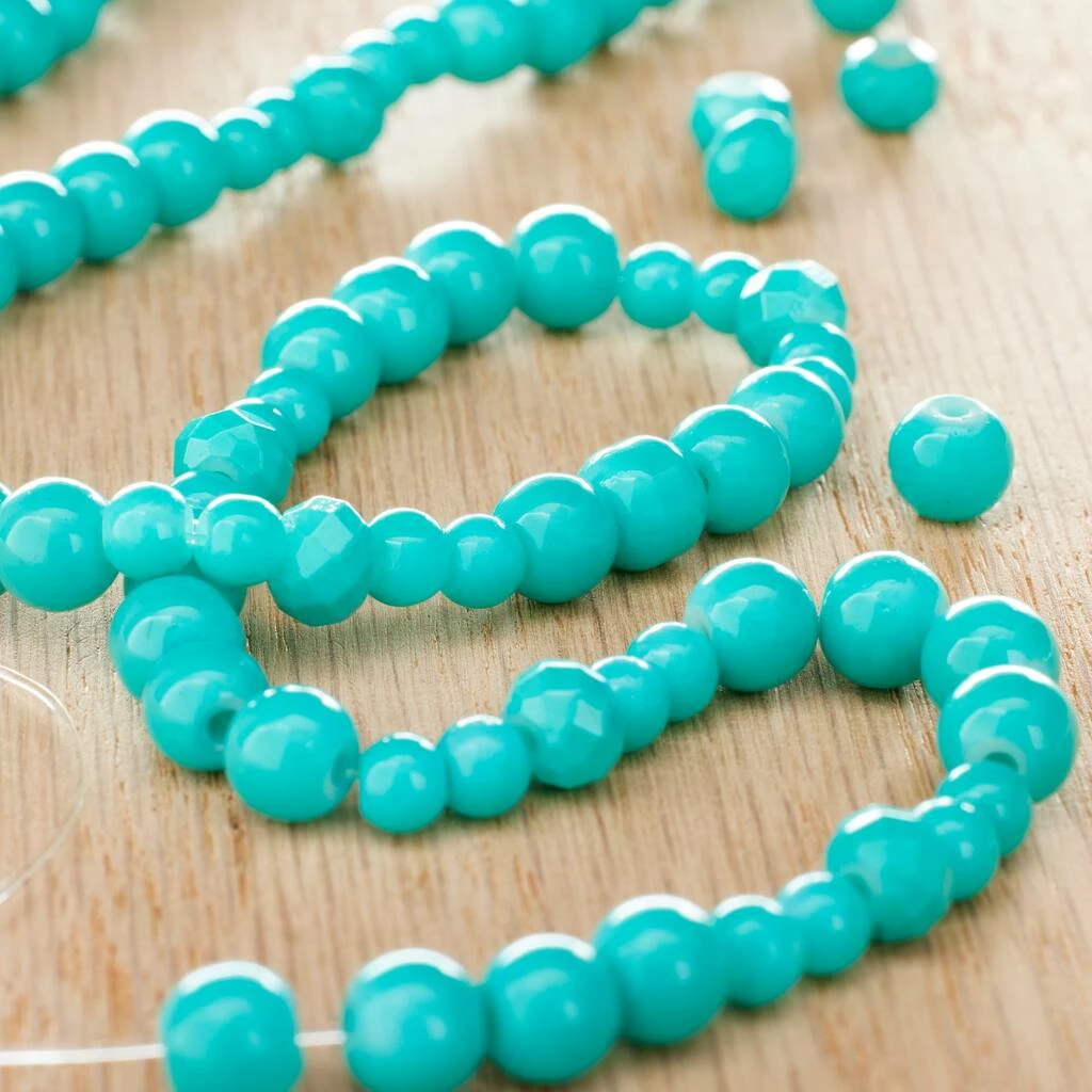 New ๐คฉ Promo โญ Bead Gallery® Turquoise Glass Mixed Beads โ ๐ 4 New ๐คฉ Promo โญ Bead Gallery® Turquoise Glass Mixed Beads โ ๐ - Image 2