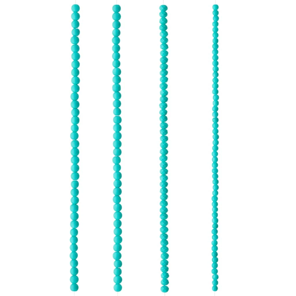 New ๐คฉ Promo โญ Bead Gallery® Turquoise Glass Mixed Beads โ ๐ 5 New ๐คฉ Promo โญ Bead Gallery® Turquoise Glass Mixed Beads โ ๐ - Image 3