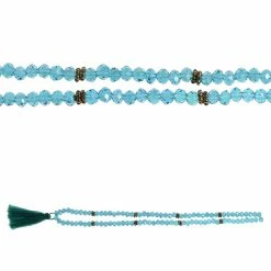 Best Pirce ๐ Best reviews of ๐ Bead Gallery® Turquoise Mixed Glass & Metal Rondelle Beads with Tassel, 4mm ๐ฅฐ ๐ฅ