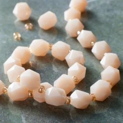 Cheapest 👏 Brand new 🎉 Bead Gallery® Pink Glass Round Beads, 6mm 🔥 👍