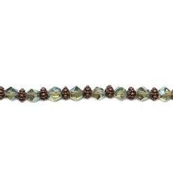 Budget 🎉 Hot Sale 🎁 Bead Gallery® Copper & Silver Mixed Glass Beads 🎉 ⭐