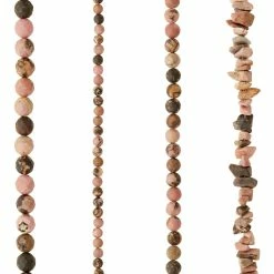 Buy ๐ Promo ๐ Bead Gallery® Matte Rhodonite Stone Beads Value Pack ๐คฉ ๐
