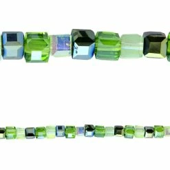 Best deal 🎉 Top 10 😉 12 Pack: Bead Gallery® Glass Cube Mix, 4mm 🔥 🔔