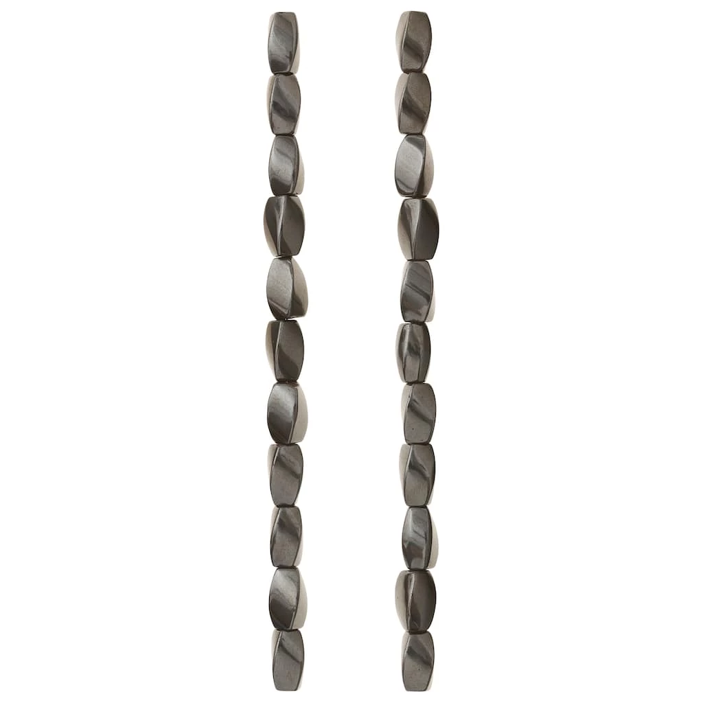 Wholesale ๐ New ๐ 12 Pack: Bead Gallery® Magnetic Hematite Twist Beads, 12mm ๐ ๐ฏ 6 Wholesale ๐ New ๐ 12 Pack: Bead Gallery® Magnetic Hematite Twist Beads, 12mm ๐ ๐ฏ - Image 4