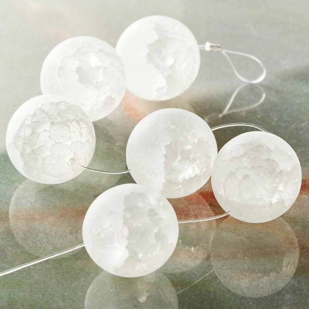 Best Sale ๐ Buy ๐ฅ 12 Pack: Bead Gallery® White Crackled Quartz Round Beads, 20mm โ๏ธ โค๏ธ 4 Best Sale ๐ Buy ๐ฅ 12 Pack: Bead Gallery® White Crackled Quartz Round Beads, 20mm โ๏ธ โค๏ธ - Image 2