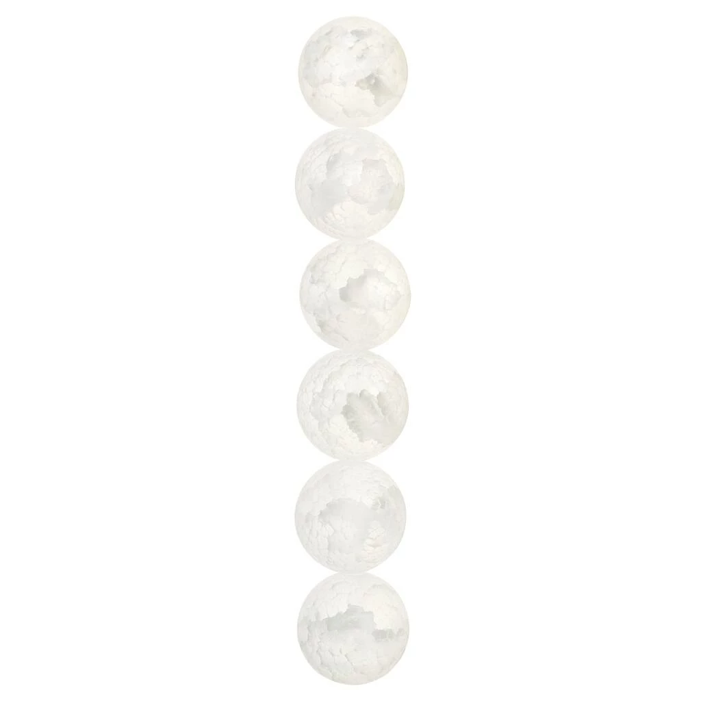 Best Sale ๐ Buy ๐ฅ 12 Pack: Bead Gallery® White Crackled Quartz Round Beads, 20mm โ๏ธ โค๏ธ 6 Best Sale ๐ Buy ๐ฅ 12 Pack: Bead Gallery® White Crackled Quartz Round Beads, 20mm โ๏ธ โค๏ธ - Image 4