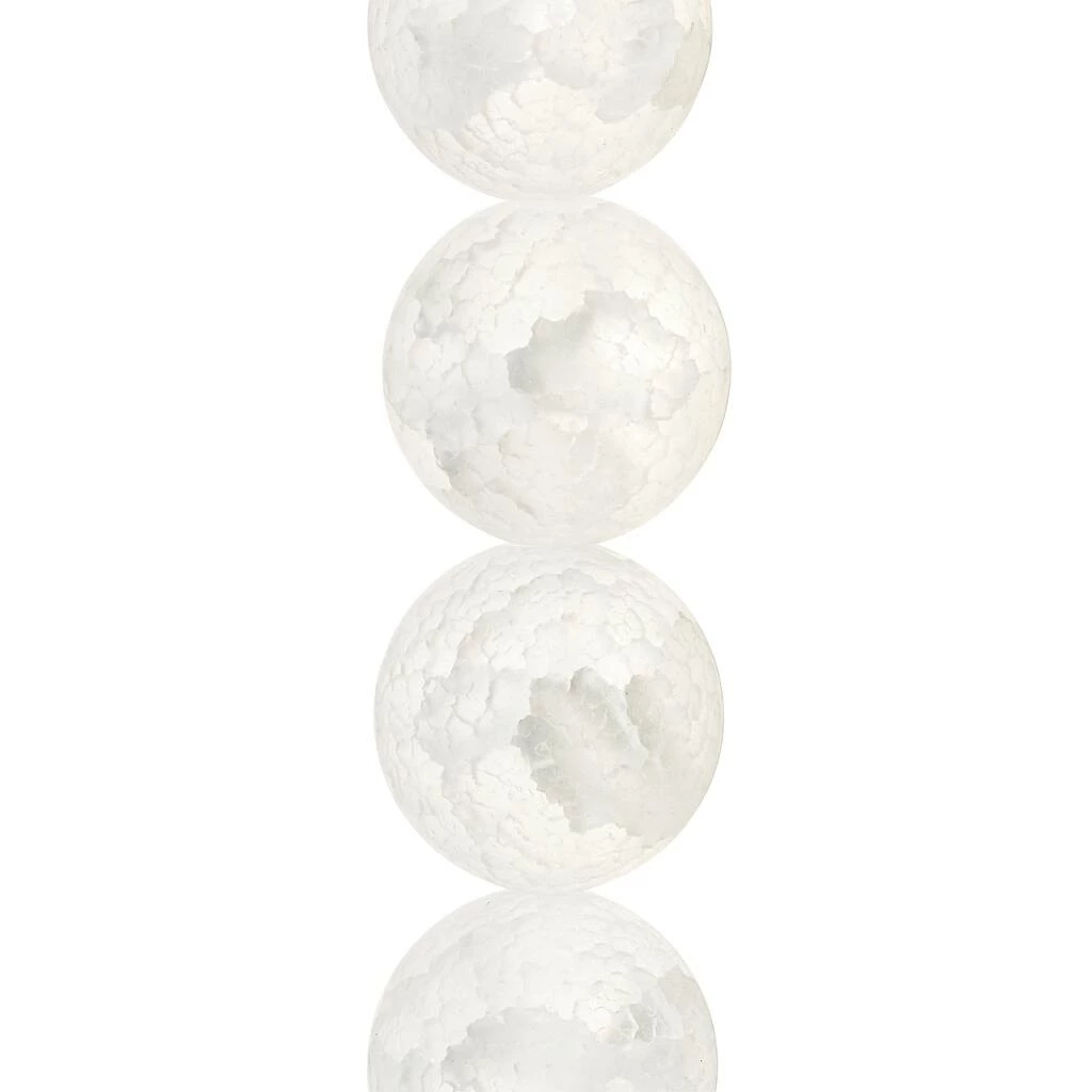 Best Sale ๐ Buy ๐ฅ 12 Pack: Bead Gallery® White Crackled Quartz Round Beads, 20mm โ๏ธ โค๏ธ 7 Best Sale ๐ Buy ๐ฅ 12 Pack: Bead Gallery® White Crackled Quartz Round Beads, 20mm โ๏ธ โค๏ธ - Image 5
