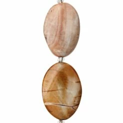 Budget 😀 Buy 😉 12 Pack: Bead Gallery® Amber Crackled Agate Oval Beads, 30mm ⭐ 😀