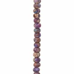 Coupon 🤩 Coupon 🛒 12 Pack: Bead Gallery® Amethyst Serpentine Rondelle Beads, 6mm 🤩 👍 -Bead Gallery Shop MP168471 31
