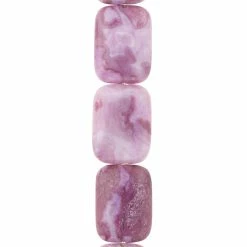 Best Pirce 🔥 Discount 🤩 12 Pack: Bead Gallery® Amethyst Ocean Rectangle Beads, 22mm 🎉 😍 -Bead Gallery Shop MP168593 31