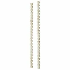 Brand new ✨ Best Sale ✔️ 12 Pack: Bead Gallery® White Crackle Dyed Howlite Round Beads, 6mm 🤩 ⭐ -Bead Gallery Shop MP172463 30