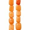 Top 10 🧨 New 😍 12 Pack: Bead Gallery® Orange Jade Nugget Beads, 14mm 💯 🎉 -Bead Gallery Shop MP172697 31
