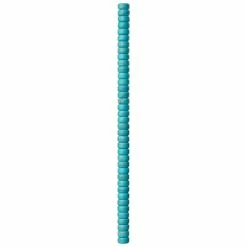 Outlet ✔️ Best Sale 🧨 12 Pack: Bead Gallery® Turquoise Dyed Howlite Heishi Beads, 8mm 💯 😍 -Bead Gallery Shop MP173642 30