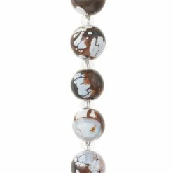 Promo 🎁 Cheapest ⭐ 12 Pack: Bead Gallery® Amber Round Agate Stone Beads, 10mm 🎉 💯 -Bead Gallery Shop MP194325 31