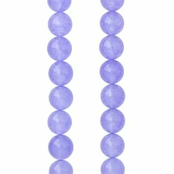 Brand new 👍 Hot Sale ⭐ 12 Pack: Bead Gallery® Lavender Quartz Round Beads, 10mm 🤩 👏
