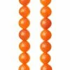 Best Pirce 🎁 Best Pirce 🧨 12 Pack: Bead Gallery® Round Orange Quartzite Beads, 8mm ✨ 🛒 -Bead Gallery Shop MP216933 31
