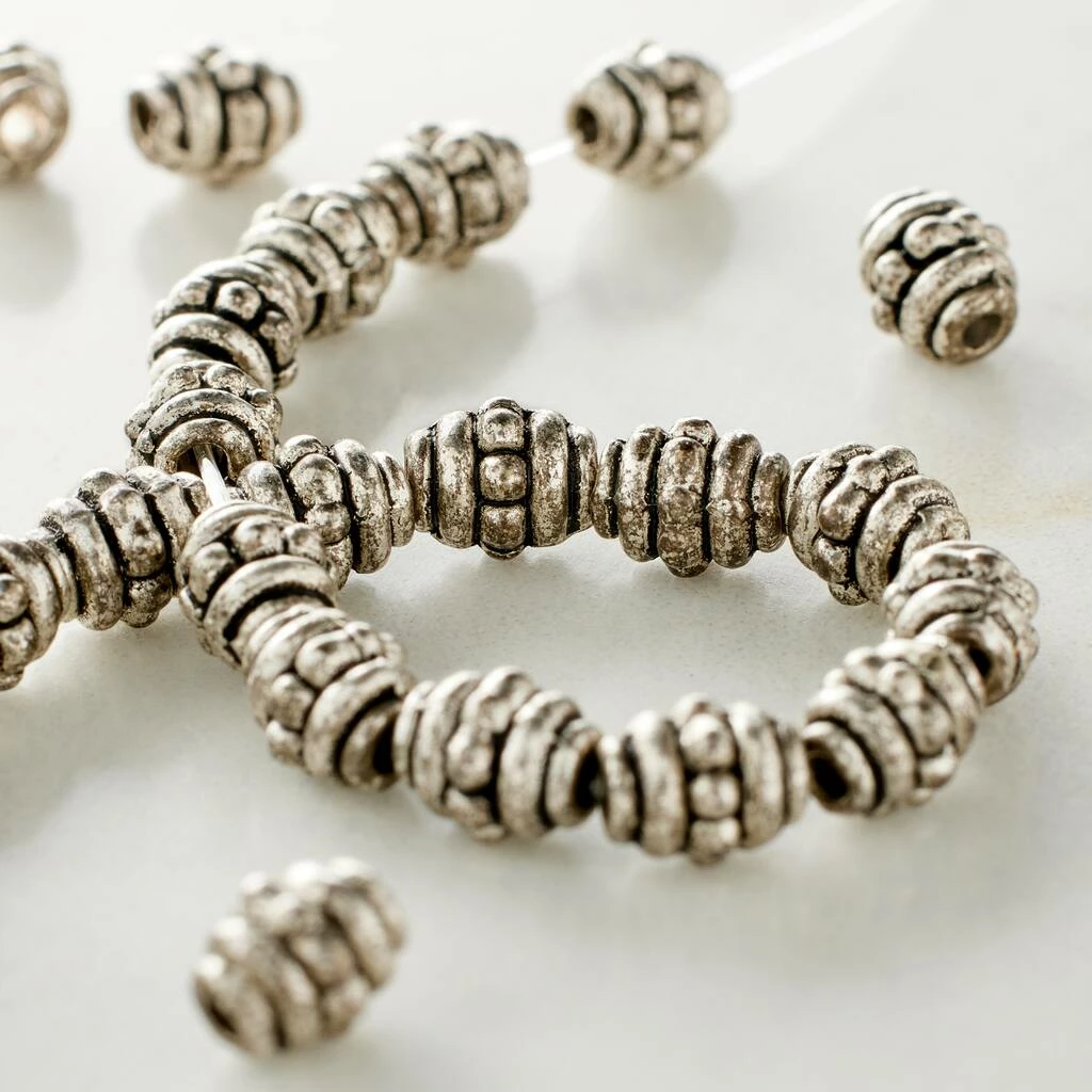Cheap βοΈ Coupon β 12 Pack: Bead Gallery® Silver Carved Rice Metal Beads, 5mm π π₯ 4 Cheap βοΈ Coupon β 12 Pack: Bead Gallery® Silver Carved Rice Metal Beads, 5mm π π₯ - Image 2