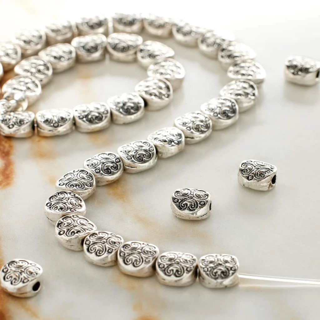 Discount ๐ Best Pirce ๐ฅ 12 Pack: Bead Gallery® Silver Plated Lentil Beads, 6mm ๐ ๐ 4 Discount ๐ Best Pirce ๐ฅ 12 Pack: Bead Gallery® Silver Plated Lentil Beads, 6mm ๐ ๐ - Image 2