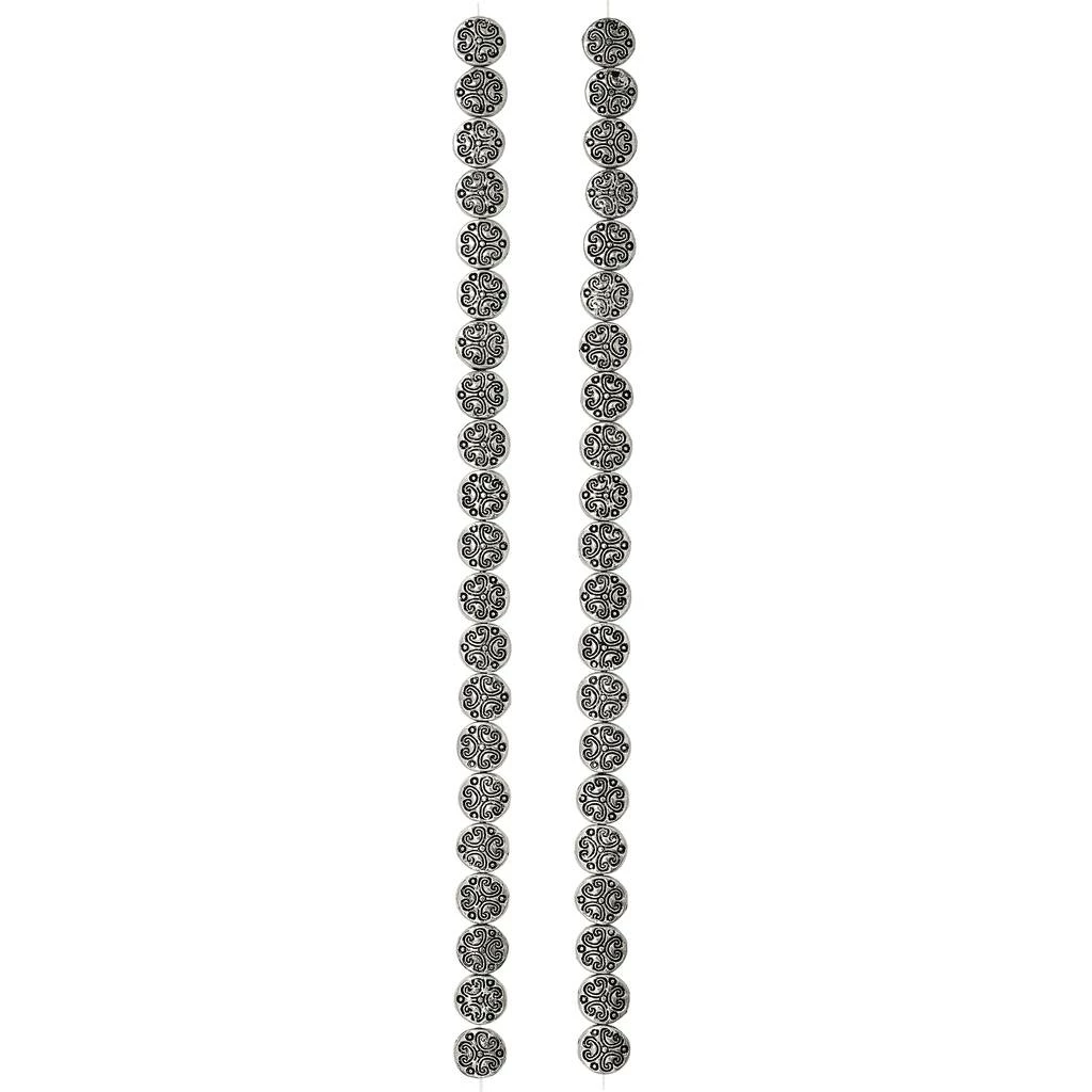 Discount ๐ Best Pirce ๐ฅ 12 Pack: Bead Gallery® Silver Plated Lentil Beads, 6mm ๐ ๐ 5 Discount ๐ Best Pirce ๐ฅ 12 Pack: Bead Gallery® Silver Plated Lentil Beads, 6mm ๐ ๐ - Image 3