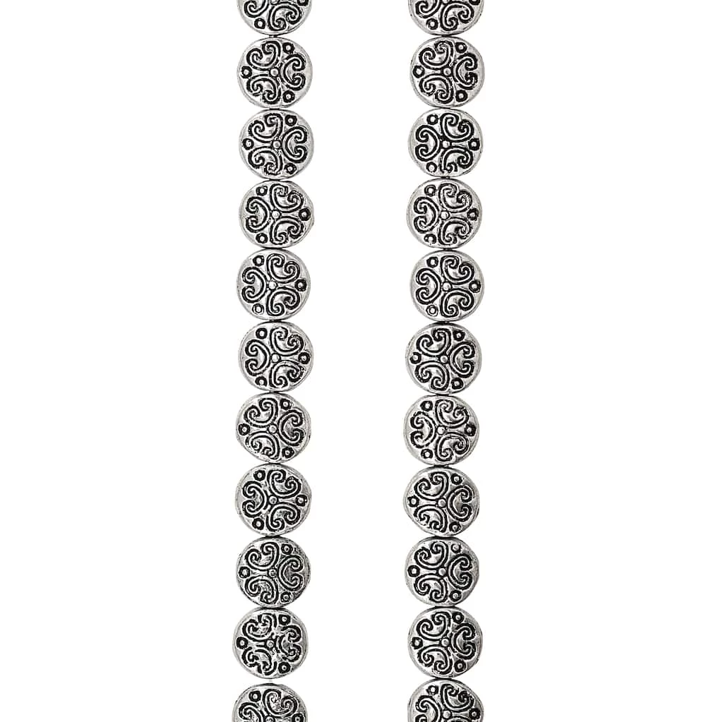 Discount ๐ Best Pirce ๐ฅ 12 Pack: Bead Gallery® Silver Plated Lentil Beads, 6mm ๐ ๐ 3 Discount ๐ Best Pirce ๐ฅ 12 Pack: Bead Gallery® Silver Plated Lentil Beads, 6mm ๐ ๐