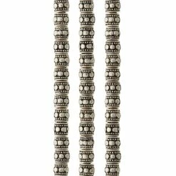 Top 10 🧨 Buy 🔥 12 Pack: Bead Gallery® Antique Silver Carved Rondelle Beads 🔔 😍