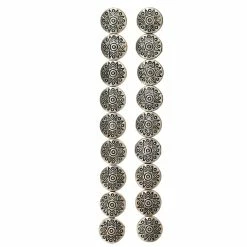 Best deal 🌟 Budget 💯 12 Pack: Bead Gallery® Antique Silver Carved Lentil Beads, 11mm 👏 😉 -Bead Gallery Shop MP242647 30