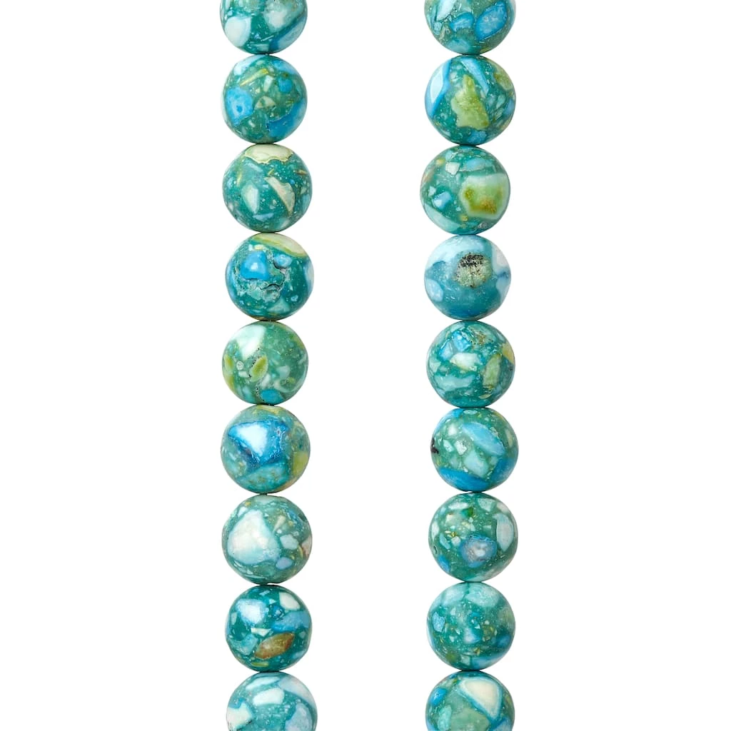 Outlet ๐คฉ Outlet โจ 12 Pack: Bead Gallery® Reconstituted Stone Round Beads, 8mm ๐งจ ๐ 3 Outlet ๐คฉ Outlet โจ 12 Pack: Bead Gallery® Reconstituted Stone Round Beads, 8mm ๐งจ ๐