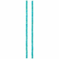 Flash Sale 🔔 Deals 🛒 12 Pack: Bead Gallery® Turquoise Dyed Reconstituted Stone Rondelle Beads, 4mm ✔️ ⌛ -Bead Gallery Shop MP265333 30