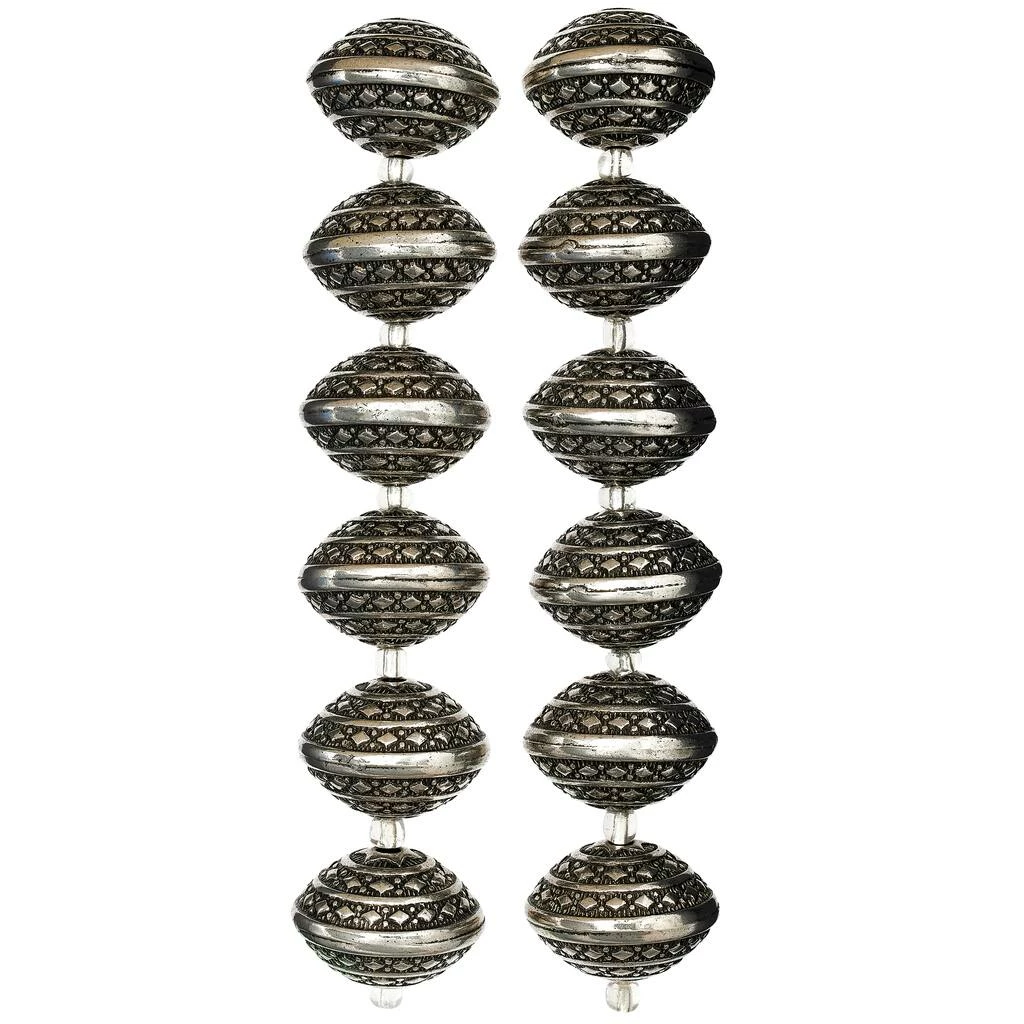 Cheapest ๐ Cheap ๐ 12 Pack: Bead Gallery® Silver Carved Metal Plated Rondelle Beads, 22mm โจ ๐ฏ 5 Cheapest ๐ Cheap ๐ 12 Pack: Bead Gallery® Silver Carved Metal Plated Rondelle Beads, 22mm โจ ๐ฏ - Image 3