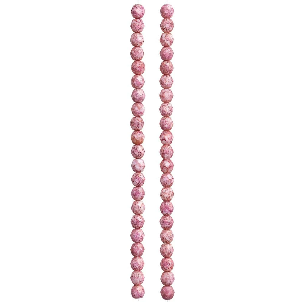 Promo ๐ Coupon ๐ 12 Pack: Bead Gallery® Pink Czech Glass Faceted Round Beads, 6mm ๐ ๐คฉ 5 Promo ๐ Coupon ๐ 12 Pack: Bead Gallery® Pink Czech Glass Faceted Round Beads, 6mm ๐ ๐คฉ - Image 3