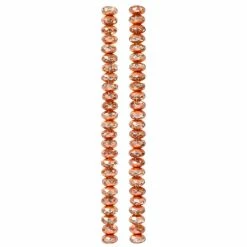 Brand new ⭐ Outlet 👏 12 Pack: Bead Gallery® Pink Czech Glass Faceted Rondelle Beads, 6mm 🛒 🧨 -Bead Gallery Shop MP288506 30