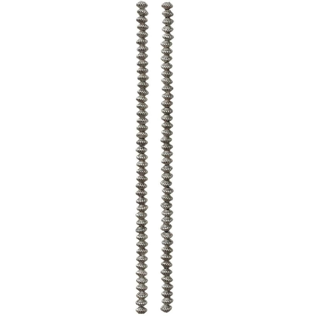 Best reviews of ๐ Top 10 ๐ 12 Pack: Bead Gallery® Silver Plated Metal Rondelle Beads, 5mm ๐ ๐ 5 Best reviews of ๐ Top 10 ๐ 12 Pack: Bead Gallery® Silver Plated Metal Rondelle Beads, 5mm ๐ ๐ - Image 3