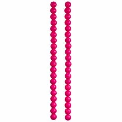 Buy 😉 Discount 😉 12 Pack: Bead Gallery® Fuchsia Opaque Glass Round Beads, 8mm ✔️ 🛒 -Bead Gallery Shop MP321762 30