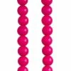 Buy 😉 Discount 😉 12 Pack: Bead Gallery® Fuchsia Opaque Glass Round Beads, 8mm ✔️ 🛒 -Bead Gallery Shop MP321762 31