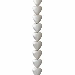 New 💯 Top 10 🎉 12 Pack: Bead Gallery® Silver Hematite Heart Beads, 10mm 👏 🥰 -Bead Gallery Shop MP322273 31