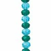 Best reviews of 🤩 Brand new 🔥 12 Packs: 17 ct. (204 total) Bead Gallery® Blue & Green Faceted Rondelle Glass Beads, 12mm ⌛ 👍 -Bead Gallery Shop MP322655 31