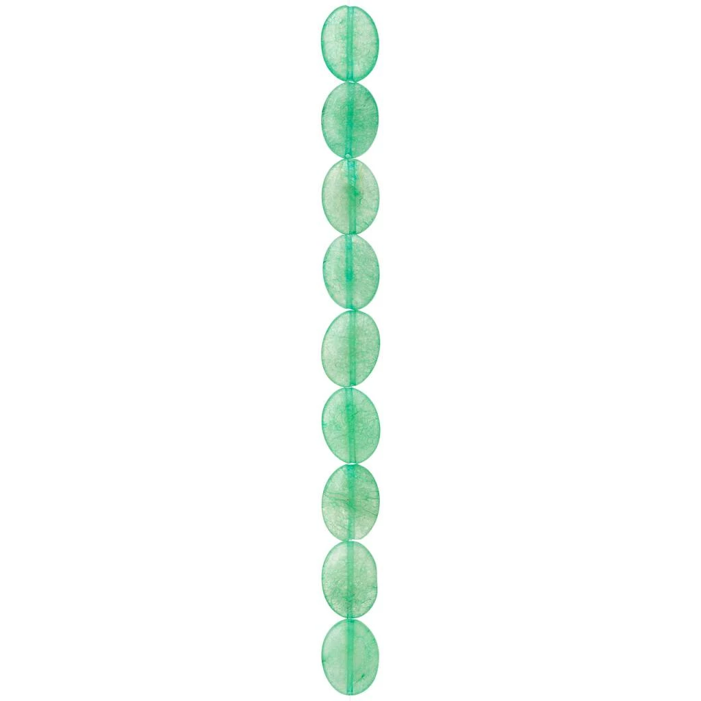 Cheap ๐ Wholesale ๐ 12 Pack: Bead Gallery® Green Oval Quartzite Beads, 20mm ๐ ๐ 5 Cheap ๐ Wholesale ๐ 12 Pack: Bead Gallery® Green Oval Quartzite Beads, 20mm ๐ ๐ - Image 3