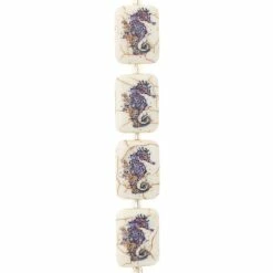 Best Pirce ❤️ Deals 🔔 12 Packs: 6 ct. (72 total) Bead Gallery® Seahorse Print Stone Beads, 20mm ⌛ 🌟 -Bead Gallery Shop MP393666 31