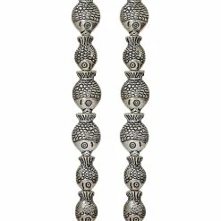 Cheap 🥰 Wholesale 🎁 12 Packs: 20 ct. (240 total) Bead Gallery® Antique Silver Fish Mix Metal Beads 🥰 🎉