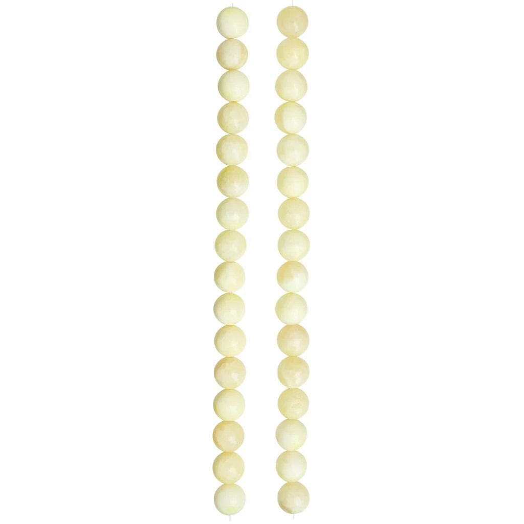 Deals ๐ Brand new ๐งจ 12 Pack: Bead Gallery® Cream Dyed Quartzite Round Beads, 10mm ๐ โจ 7 Deals ๐ Brand new ๐งจ 12 Pack: Bead Gallery® Cream Dyed Quartzite Round Beads, 10mm ๐ โจ - Image 5