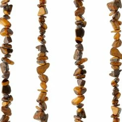 Cheap ⌛ Brand new 👏 12 Pack: Bead Gallery® Tiger Eye Chip Beads, 7mm 🥰 ⭐